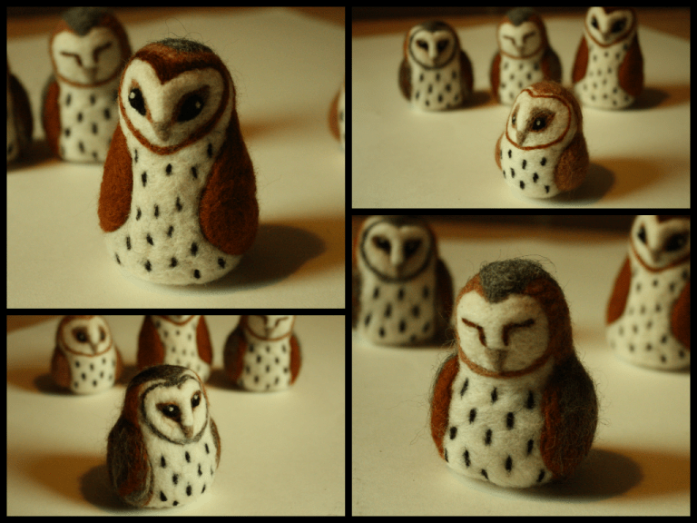 owls collage